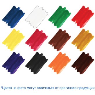 Акварель Мульти-Пульти &quot;Енот в Красном море&quot;, медовая, 12 цветов, без кисти, пластик, европодвес
