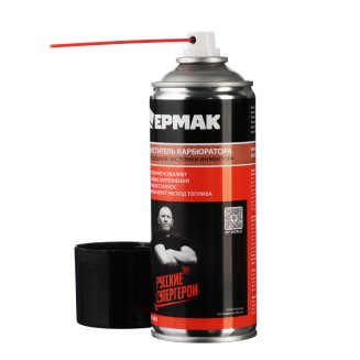 Очиститель карбюратора и воздушной заслонки инжектора, аэрозоль, 520мл ЕРМАК / NG