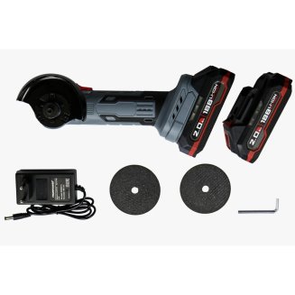 Углошлифмашина Акк бесщ мини PROFIPOWER DGA-18B (18В, 76мм, Li-ion-2шт, 2.0Ач, 0-20000об/мин,
