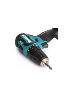 Дрель акк DF332DWAE б\щ,12В,2х2Ач Li-ion(слайд), БЗП-10мм,0-450\0-1500\м, 35\21Нм, 1кг Makita