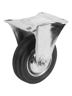 Колесо для мусорных баков 200мм не поворот