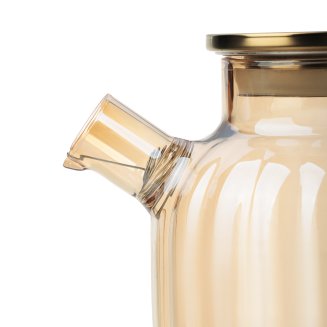 Чайник заварочный 1000мл, стекло, нерж.сталь Кантри SATOSHI