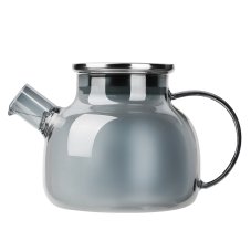 Чайник заварочный 1000мл, стекло, нерж.сталь Графит SATOSHI