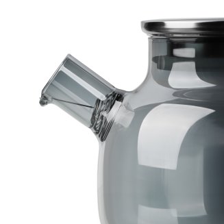 Чайник заварочный 1000мл, стекло, нерж.сталь Графит SATOSHI