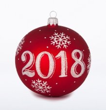 Шар ёлочный Ш6 2018 С309