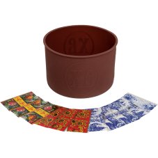 Форма из силикона \"Пасхальная\" для кулича 15*10 см (1,5 л) Marmiton /10