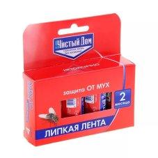 Лента липкая от насекомых Чистый дом