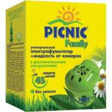 Средство от насекомых Picnic nature (фумигатор + жидкость от комаров 30 мл)