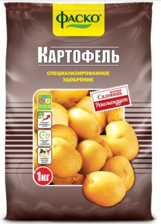 Удобрение минеральное гранулированное сухое Фаско® Картофель 3кг. (10шт.)