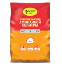Удобрение сухое Фаско Аммиачная селитра (на основе) минеральное 0,9кг