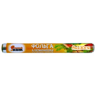 Фольга пищевая 8м*30см (в пленке)