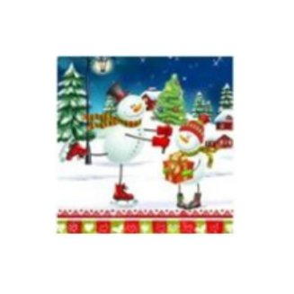 Салфетка кух.30х30 РDС02301 (Зимние забавы, PDC02301)