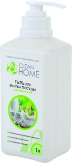 Гель для мытья посуды универсальный 1л CLEAN HOME