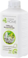 Гель для мытья посуды универсальный (запасной блок) 1л CLEAN HOME