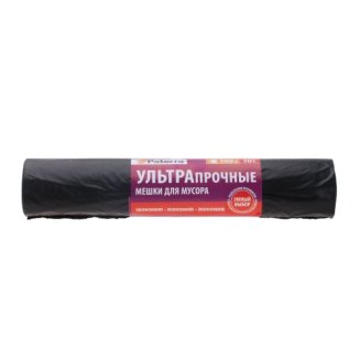 Мешки для мусора ПСД, 180 л, 20 мкм, 10 шт. в рулоне, PATERRA
