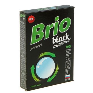 Порошок стиральный &quot;BRIO PERFECT BLACK AUTOMAT&quot;, 400 гр
