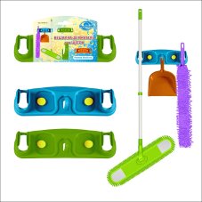 Вешалка-держатель для щеток 30*10 см 2 цв DH58-12