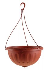 Горшок-кашпо подвесной "Джулия" 3,5л (коричневый)(уп.20)